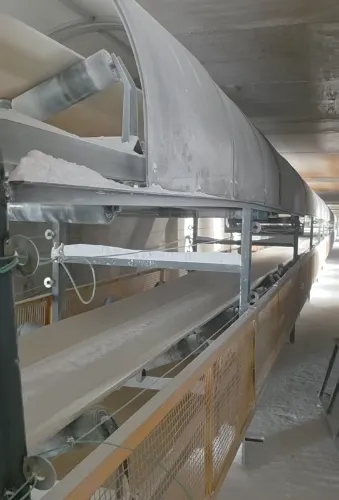 What are the safety regulations for mining belt conveyors?
